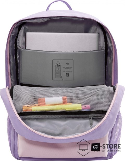 Hewlett-Packard Plecak HP Campus do notebooka 15,6" lawendowo-różowy 7J597AA