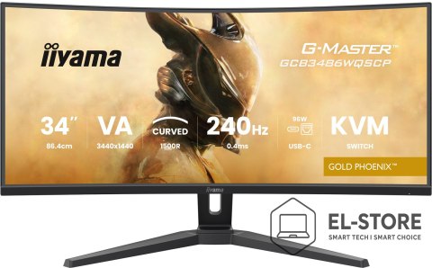 IIYAMA MONITOR IIYAMA LED 34" GCB3486WQSCP-B1 240Hz