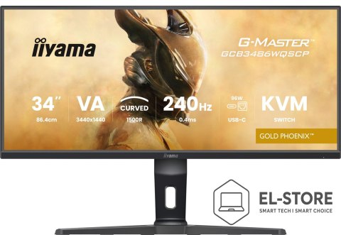 IIYAMA MONITOR IIYAMA LED 34" GCB3486WQSCP-B1 240Hz