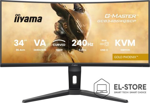 IIYAMA MONITOR IIYAMA LED 34" GCB3486WQSCP-B1 240Hz