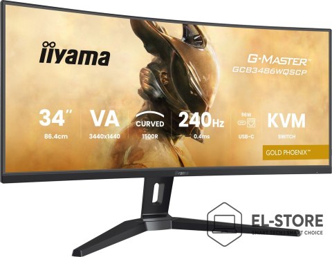 IIYAMA MONITOR IIYAMA LED 34" GCB3486WQSCP-B1 240Hz