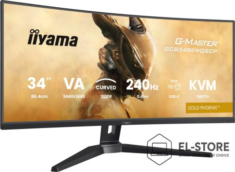 IIYAMA MONITOR IIYAMA LED 34" GCB3486WQSCP-B1 240Hz