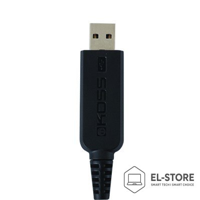 Koss Koss SB45 USB Zestaw słuchawkowy Przewodowa Opaska na głowę Biuro/centrum telefoniczne Czarny, Srebrny