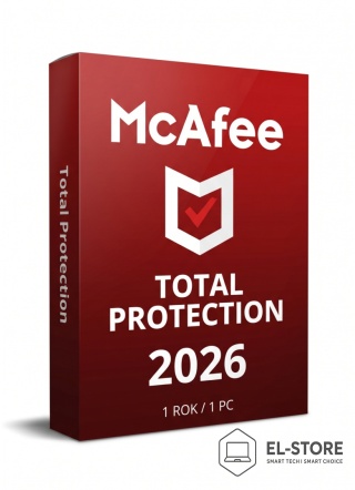 McAfee Total Protection 2026 1 rok / 1 PC – licencja ESD