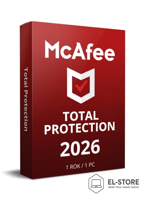 McAfee Total Protection 2026 1 rok / 1 PC – licencja ESD