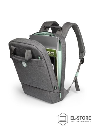 PORT DESIGNS Plecak Port Designs YOSEMITE Eco 400702 14" 35,6cm Szary