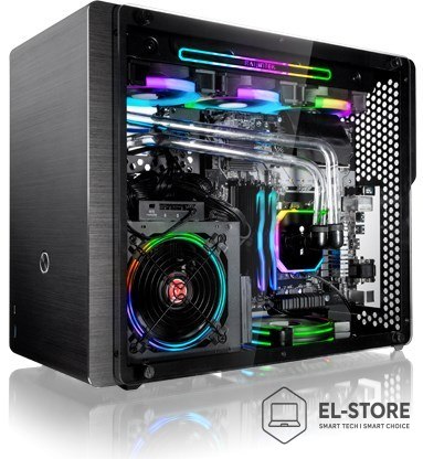 Raijintek RAIJINTEK Ophion M Evo TGS Midi Tower Czarny, Przezroczysty