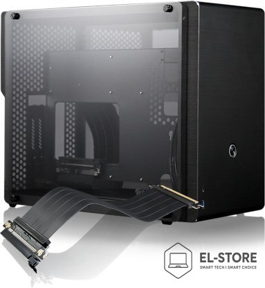 Raijintek RAIJINTEK Ophion M Evo TGS Midi Tower Czarny, Przezroczysty