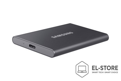 Samsung Samsung Portable SSD T7 2 TB USB Type-C 3.2 Gen 2 (3.1 Gen 2) Szary