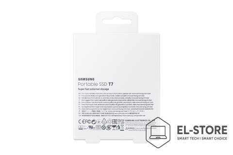 Samsung Samsung Portable SSD T7 2 TB USB Type-C 3.2 Gen 2 (3.1 Gen 2) Szary