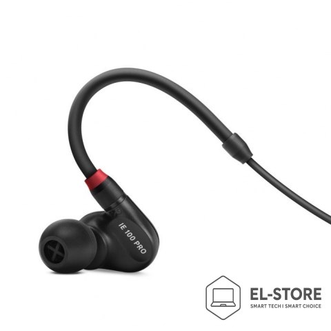 Sennheiser Sennheiser IE 100 PRO BLACK - Słuchawki miniaturowe dokanałowe IEM