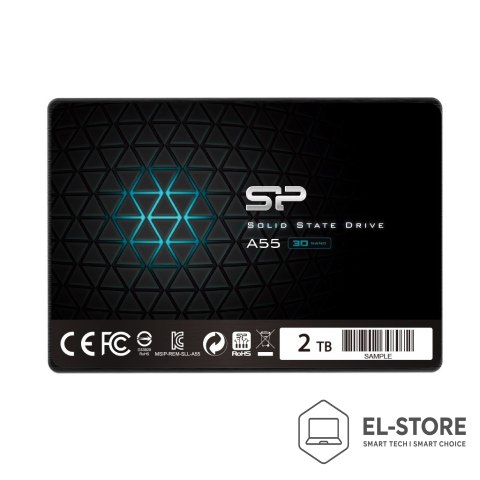Silicon Power Dysk SSD Silicon Power Ace A55 2TB 2,5" SATA III 560/530 MB/s (SP002TBSS3A55S25)