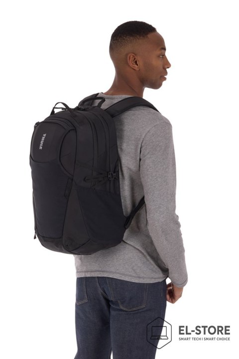 Thule Thule EnRoute TEBP4316 - Black plecak Plecak turystyczny Czarny Nylon