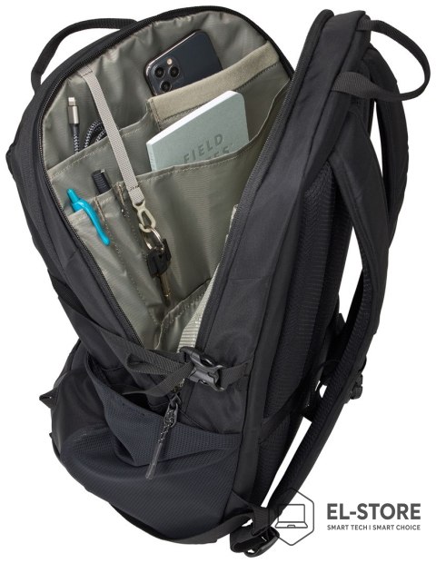 Thule Thule EnRoute TEBP4316 - Black plecak Plecak turystyczny Czarny Nylon