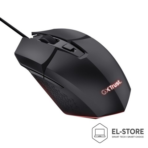 Trust Mysz gamingowa TRUST FELOX GAMING GXT109 Czarna