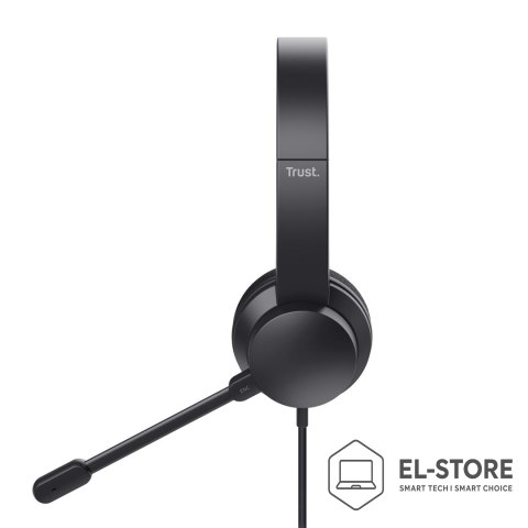 Trust Zestaw słuchawkowy Trust HS-260 ENC Black