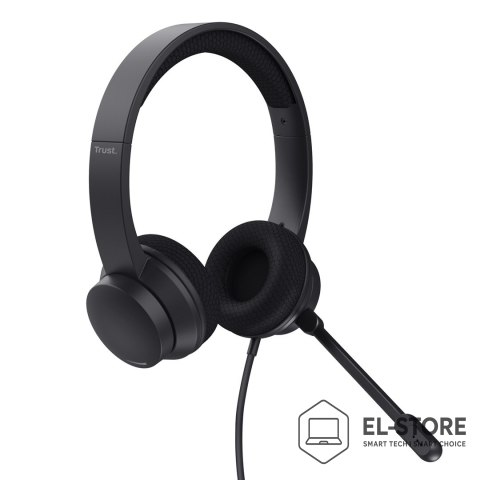 Trust Zestaw słuchawkowy Trust HS-260 ENC Black
