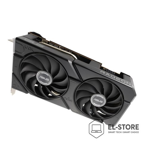 ASUS ASUS Dual -RX7600-O8G-EVO AMD Radeon RX 7600 8 GB GDDR6