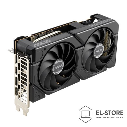 ASUS ASUS Dual -RX7600-O8G-EVO AMD Radeon RX 7600 8 GB GDDR6