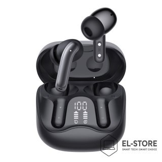 AUDIOCORE Słuchawki bezprzewodowe Audiocore, hybrydowe ANC, ENC, 6 mikrofonów, etui ładujące, Tuya, AC591 PRO