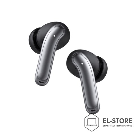 AUDIOCORE Słuchawki bezprzewodowe Audiocore, hybrydowe ANC, ENC, 6 mikrofonów, etui ładujące, Tuya, AC591 PRO