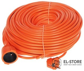 BLOW Przedłużacz z uziemieniem PS-3X1.5-50M/ORANGE 50 m