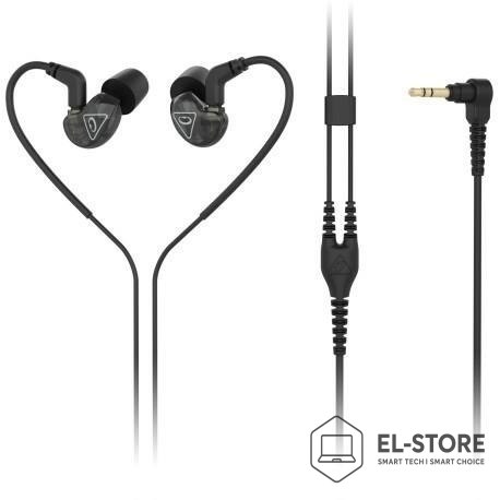 Behringer Behringer SD251-CK - słuchawki dokanałowe ze złączem MMCX, czarne