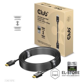 Club 3D CLUB3D CAC-1375 kabel HDMI 5 m HDMI Typu A (Standard) Czarny