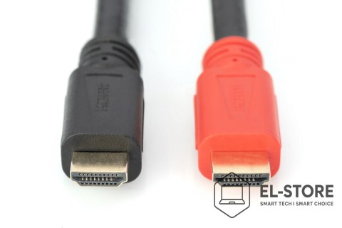 DIGITUS Digitus Kabel przyłączeniowy HDMI High Speed z Ethernetem, ze wzmacniaczem