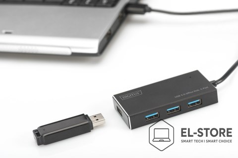 DIGITUS Digitus Koncentrator USB 3.0 Office, 4 porty