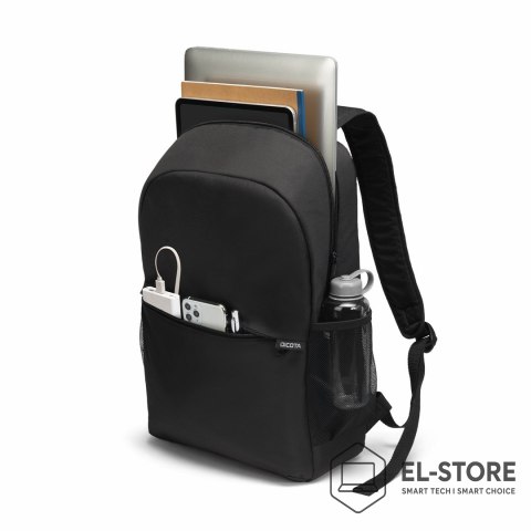 Dicota DICOTA D32086-RPET Plecak na notebooka z amortyzacją ONE 15-17.3" Poliester, PET Czarny