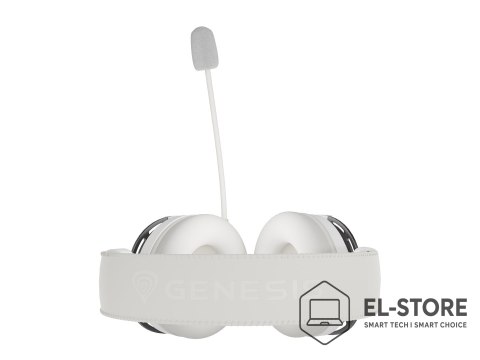 GENESIS GENESIS Toron 301 Zestaw słuchawkowy Przewodowa Opaska na głowę Gaming Biały