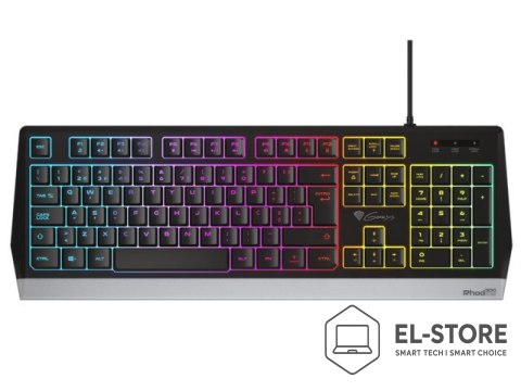 GENESIS Klawiatura GENESIS NKG-1817 Gaming USB QWERTY Portugalski