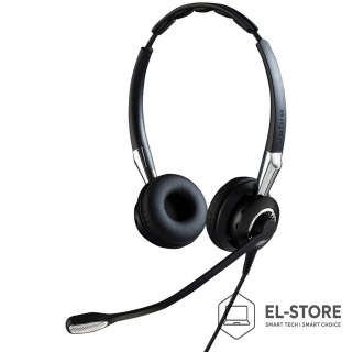 Jabra Zestaw słuchawkowy Jabra 2489-825-209 z opaską, Bluetooth, kolor czarny/srebrny, biurowy