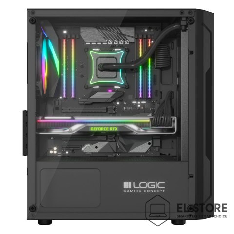 LOGIC OBUDOWA LOGIC ARAMIS ARGB MINI USB 3.0 BEZ ZASILACZA