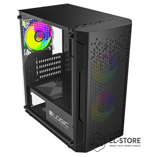 LOGIC OBUDOWA LOGIC ARAMIS ARGB MINI USB 3.0 BEZ ZASILACZA
