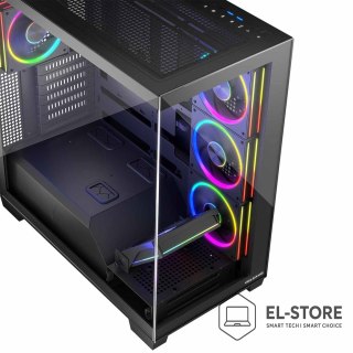 MODECOM MODECOM OBUDOWA VOLCANO STELLAR ARGB MIDI 5F BLACK