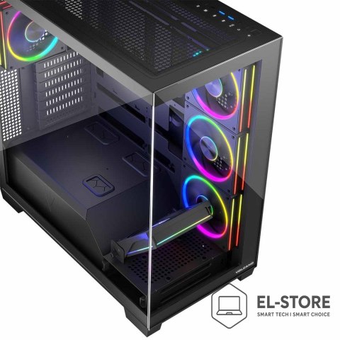 MODECOM MODECOM OBUDOWA VOLCANO STELLAR ARGB MIDI 5F BLACK
