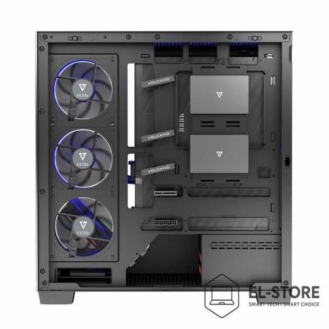 MODECOM MODECOM OBUDOWA VOLCANO STELLAR ARGB MIDI 5F BLACK