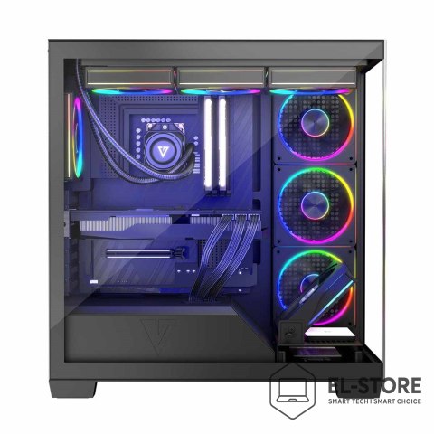 MODECOM MODECOM OBUDOWA VOLCANO STELLAR ARGB MIDI 5F BLACK