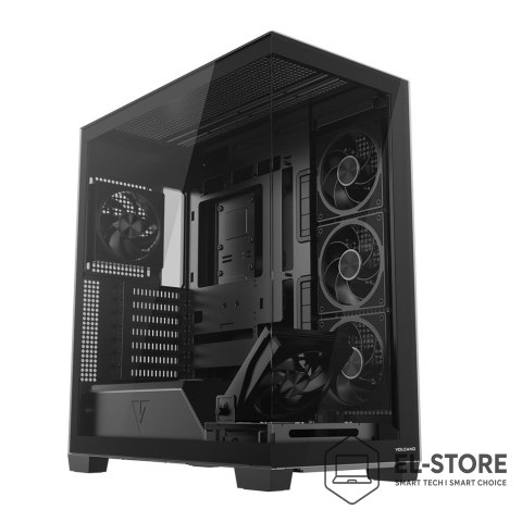 MODECOM MODECOM OBUDOWA VOLCANO STELLAR PLUS ARGB MIDI 5F BLACK