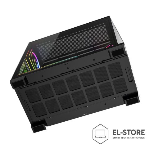 MODECOM MODECOM OBUDOWA VOLCANO STELLAR PLUS ARGB MIDI 5F BLACK