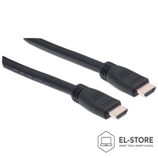 Manhattan Manhattan 353977 kabel HDMI 10 m HDMI Typu A (Standard) Czarny