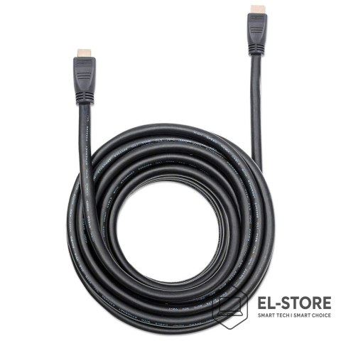 Manhattan Manhattan 353977 kabel HDMI 10 m HDMI Typu A (Standard) Czarny
