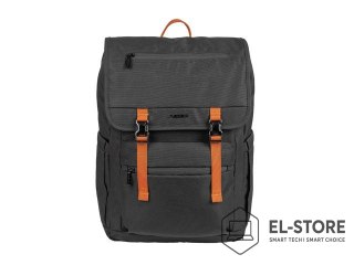 NATEC NATEC Niala Ginger Orange 39,6 cm (15.6") Plecak Czarny