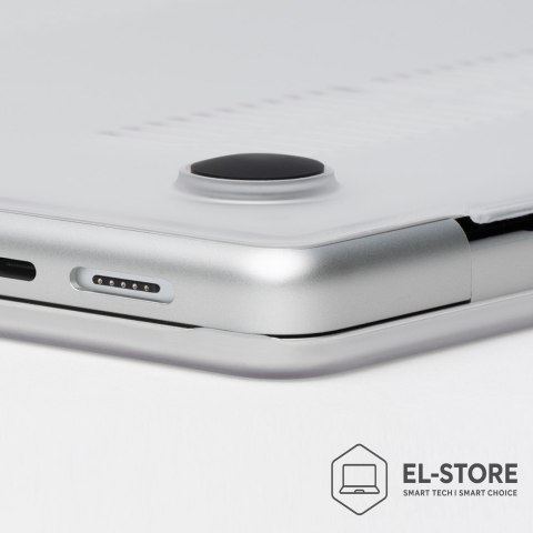 No name Obudowa ochronna do MacBook Air 13" M2 (2022) / M3 (2024) / M4 (2025) (clear)