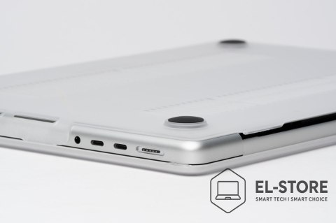 No name Obudowa ochronna do MacBook Air 13" M2 (2022) / M3 (2024) / M4 (2025) (clear)