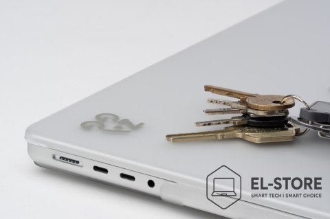 No name Obudowa ochronna do MacBook Air 13" M2 (2022) / M3 (2024) / M4 (2025) (clear)