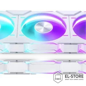 Phanteks Phanteks D30-120 Obudowa komputera Wentylator 12 cm Biały 1 szt.