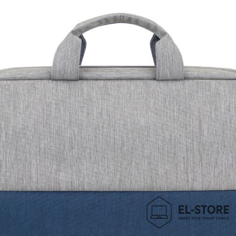 RivaCase Rivacase 7532 39,6 cm (15.6") Aktówka Niebieski, Szary